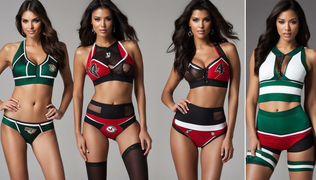 football lingerie collection