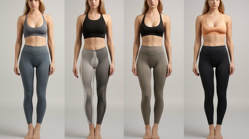 yoga pants vs leggings image