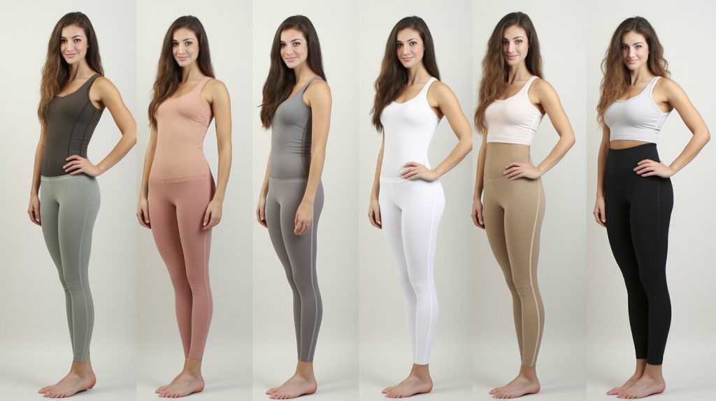 Leggings length for petite/tall women