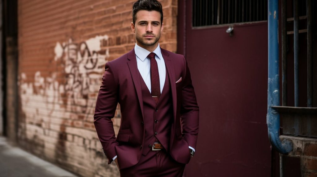 Men's Styling Ideas with Burgundy Pants