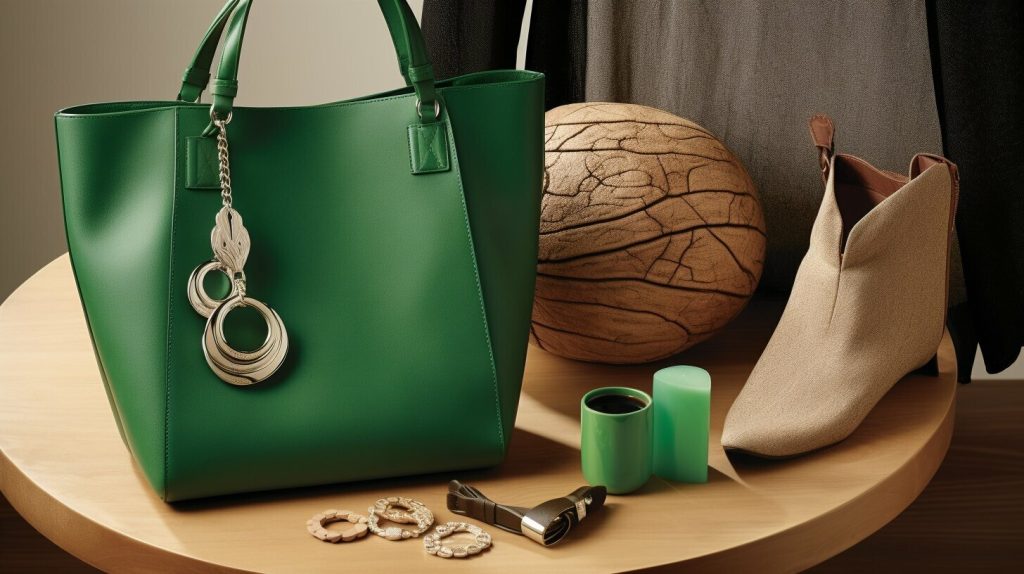 Must-have accessories for green leggings