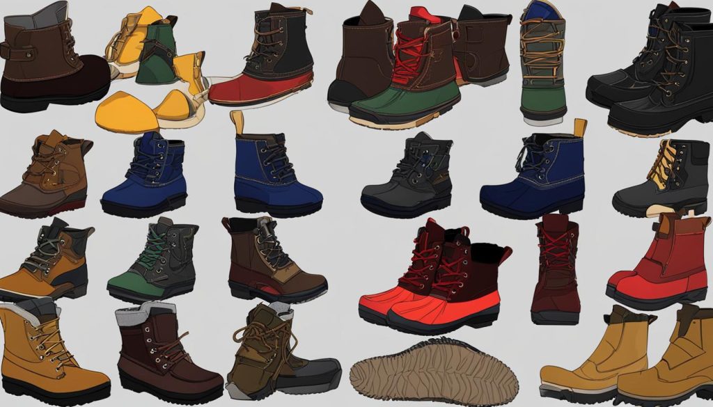 Types of Duck Boots