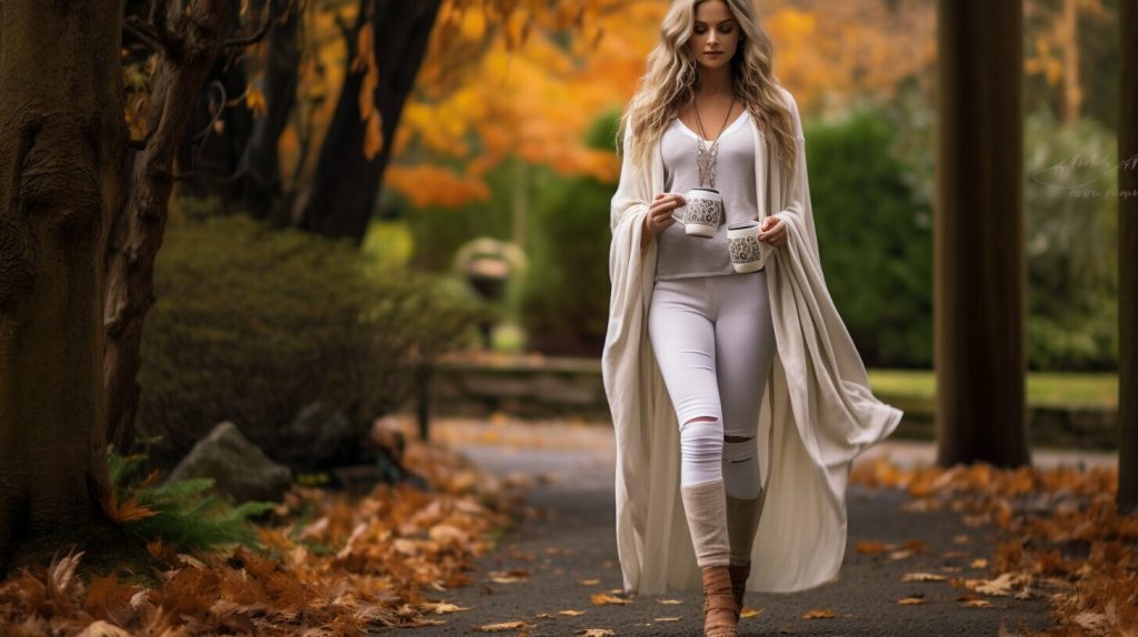White leggings outfit combinations