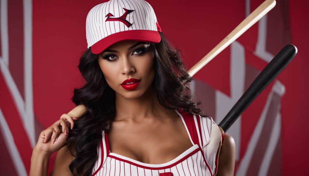 baseball-themed lingerie