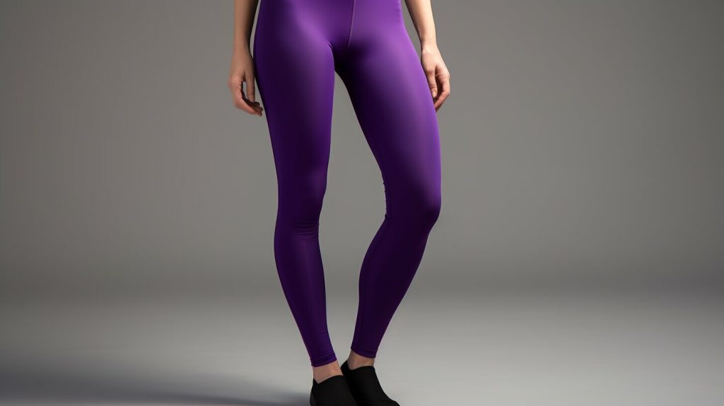 black purple leggings