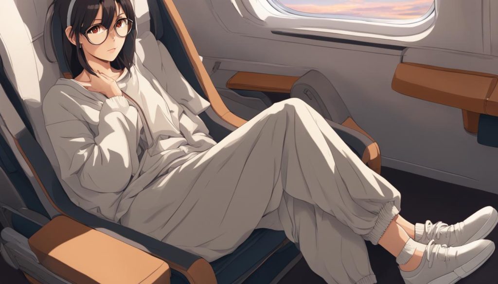 comfortable clothing for flights