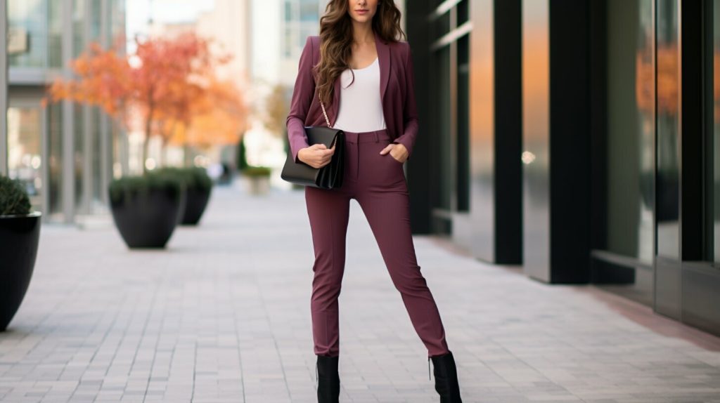 dressing up casual flare leggings image