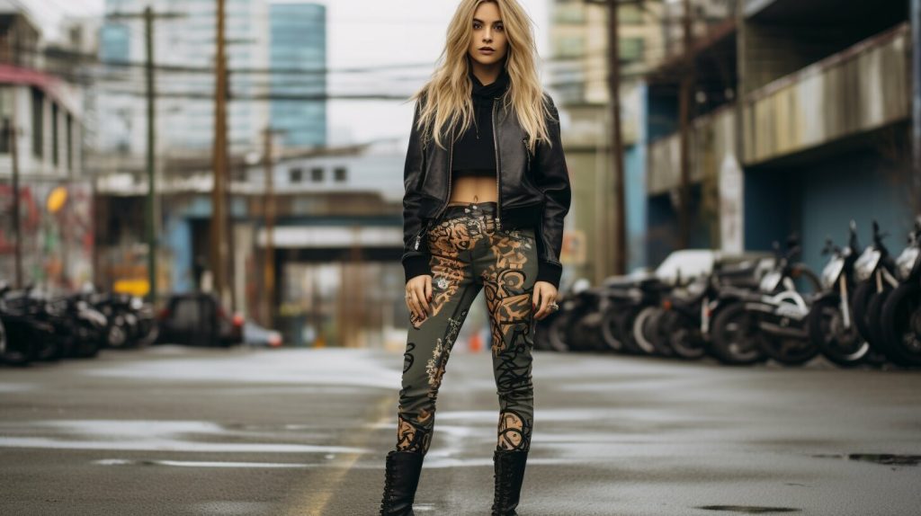 fashion tips for camo leggings