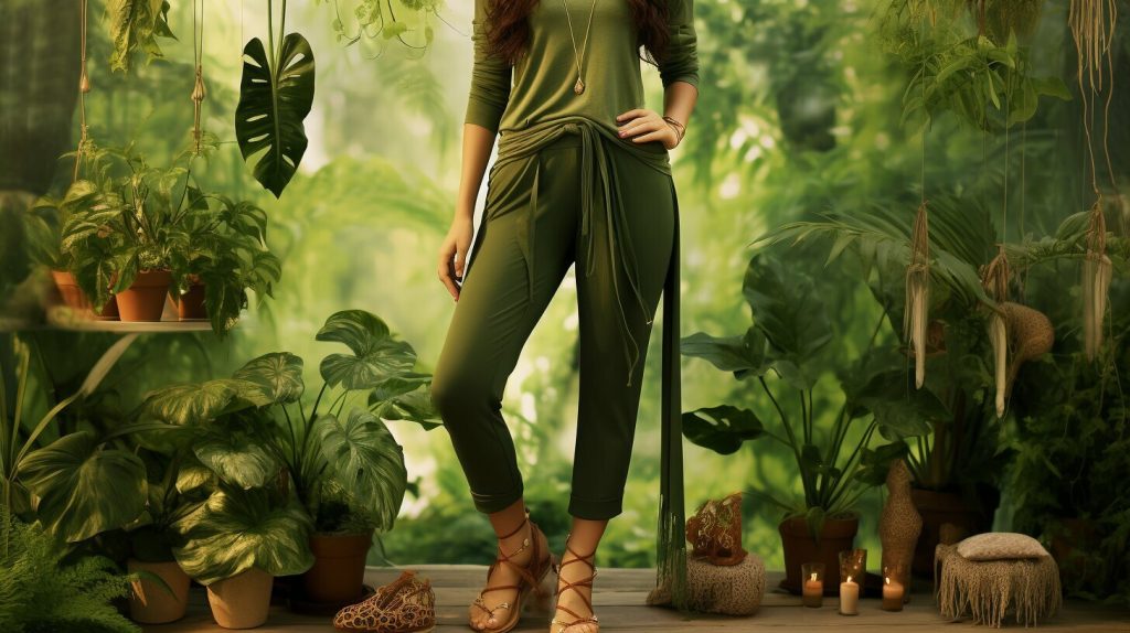 fashion tips for green leggings