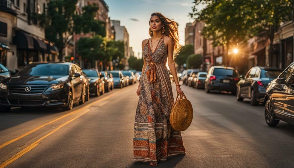 girl with accessorized outfit