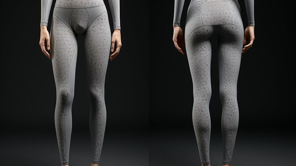 how to avoid seeing pads through leggings